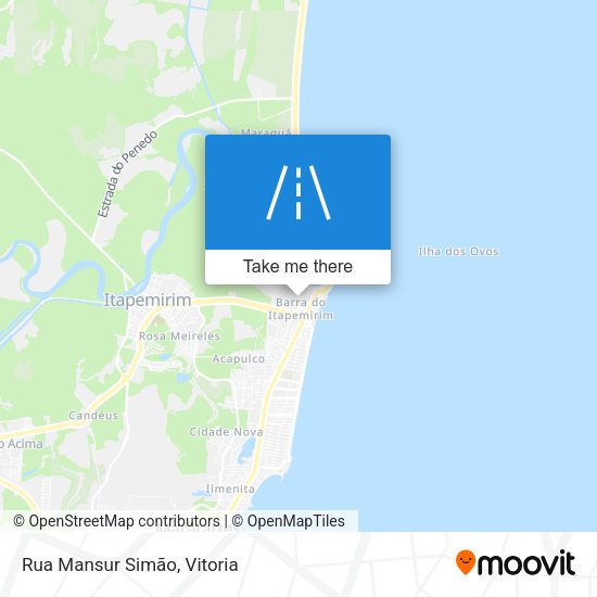 Rua Mansur Simão map