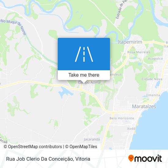 Rua Job Clerio Da Conceição map