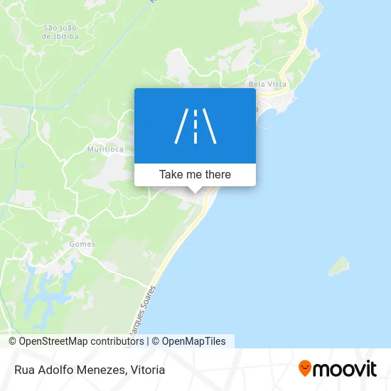 Rua Adolfo Menezes map