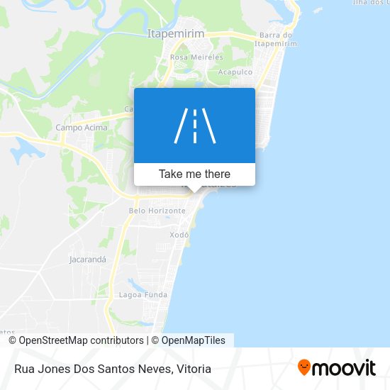 Rua Jones Dos Santos Neves map