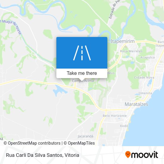 Rua Carli Da Silva Santos map