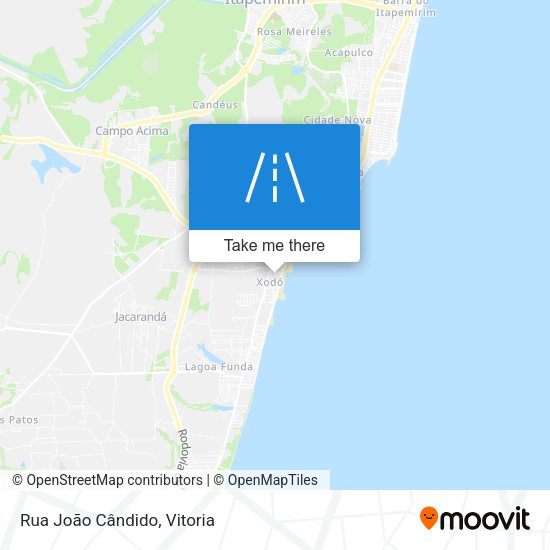 Rua João Cândido map