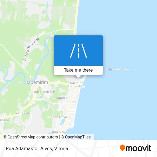 Rua Adamastor Alves map