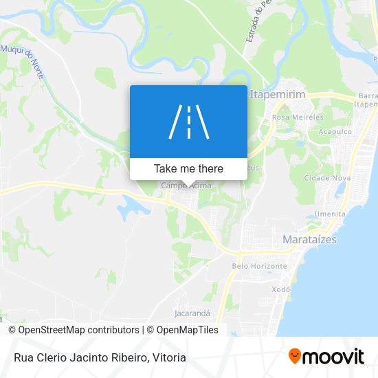 Rua Clerio Jacinto Ribeiro map