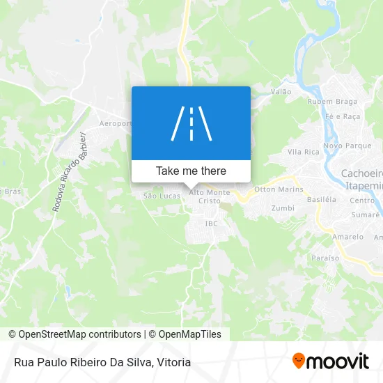 Rua Paulo Ribeiro Da Silva map