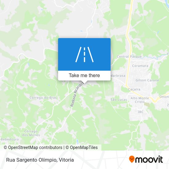 Rua Sargento Olímpio map