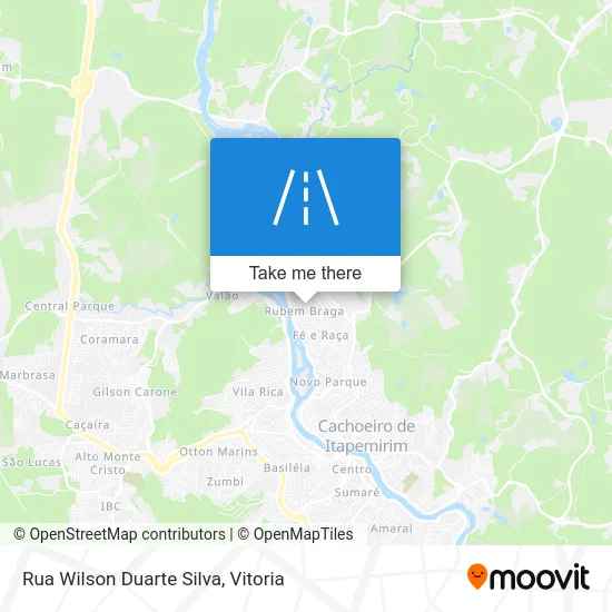 Rua Wilson Duarte Silva map