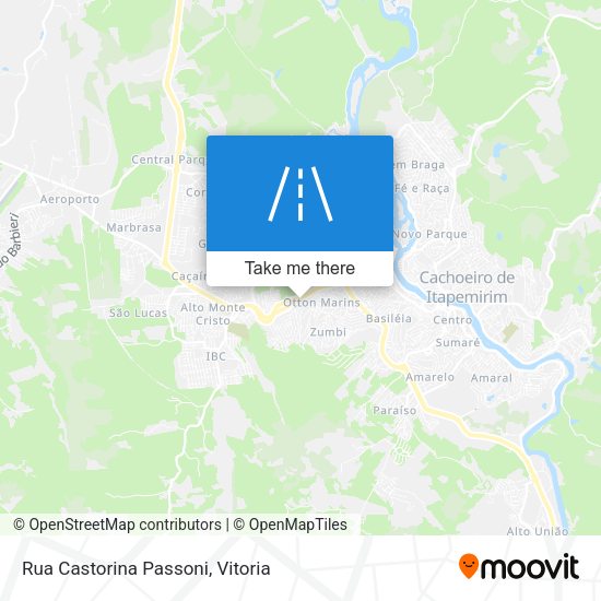 Rua Castorina Passoni map