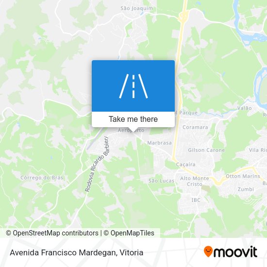 Avenida Francisco Mardegan map