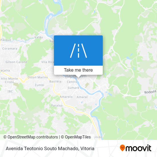 Avenida Teotonio Souto Machado map