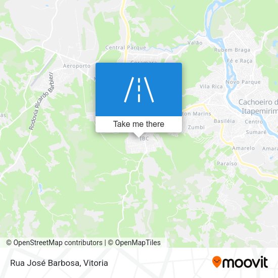 Rua José Barbosa map
