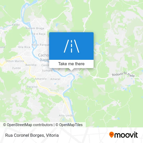 Rua Coronel Borges map