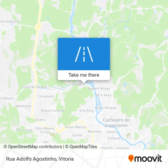 Rua Adolfo Agostinho map