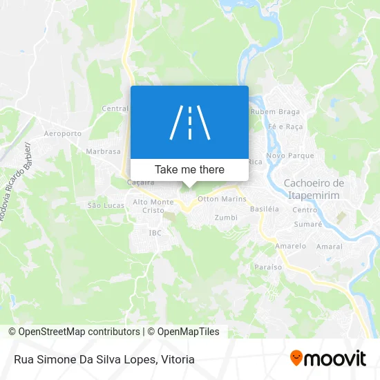 Rua Simone Da Silva Lopes map