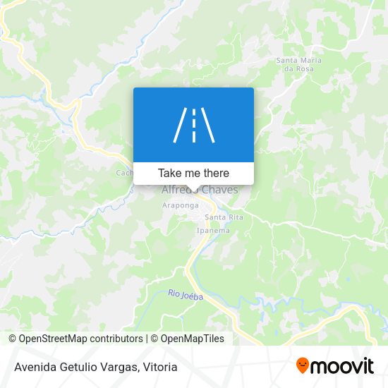 Avenida Getulio Vargas map