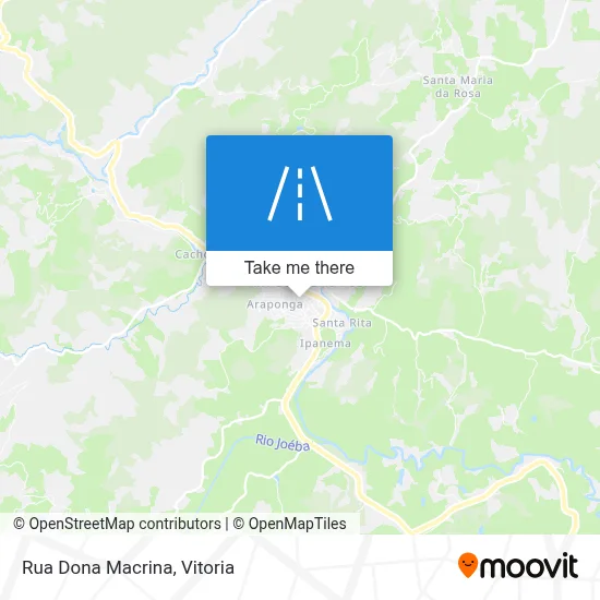 Rua Dona Macrina map