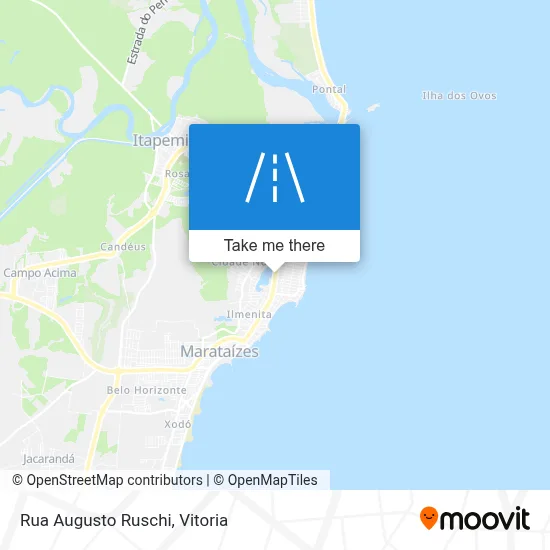 Rua Augusto Ruschi map