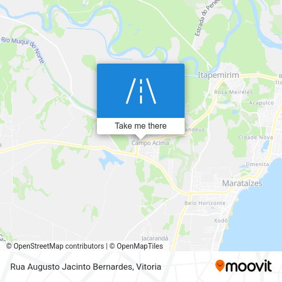 Rua Augusto Jacinto Bernardes map