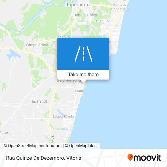 Rua Quinze De Dezembro map