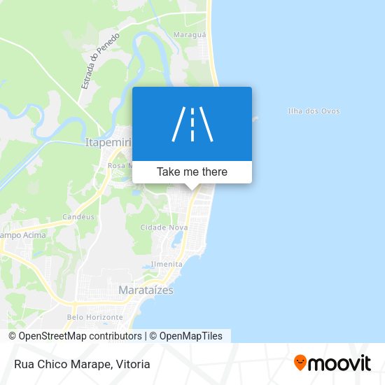 Rua Chico Marape map