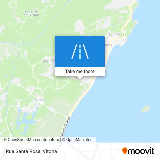Rua Santa Rosa map