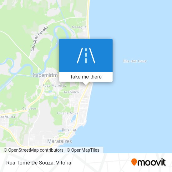Rua Tomé De Souza map