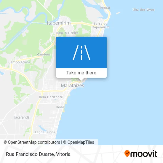 Rua Francisco Duarte map