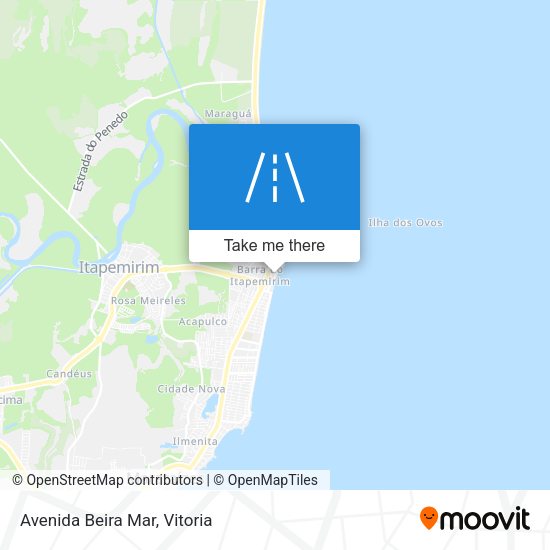Avenida Beira Mar map