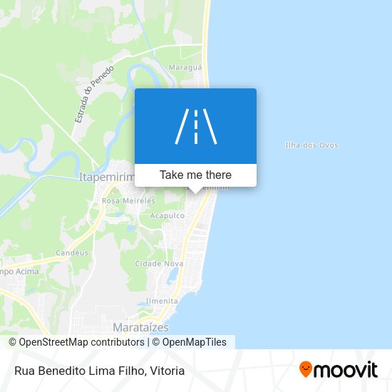 Rua Benedito Lima Filho map