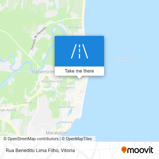 Rua Benedito Lima Filho map