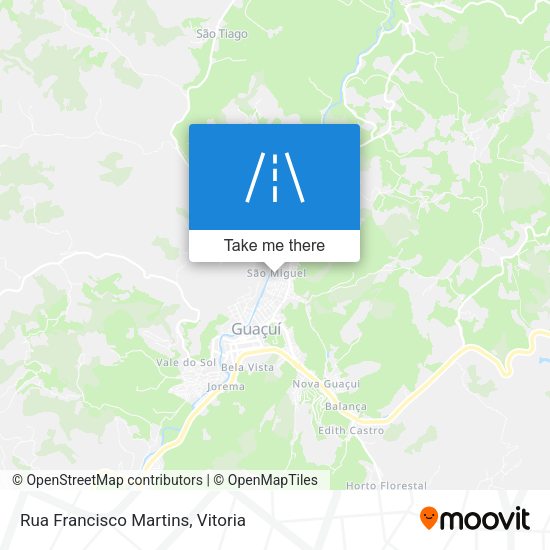 Rua Francisco Martins map
