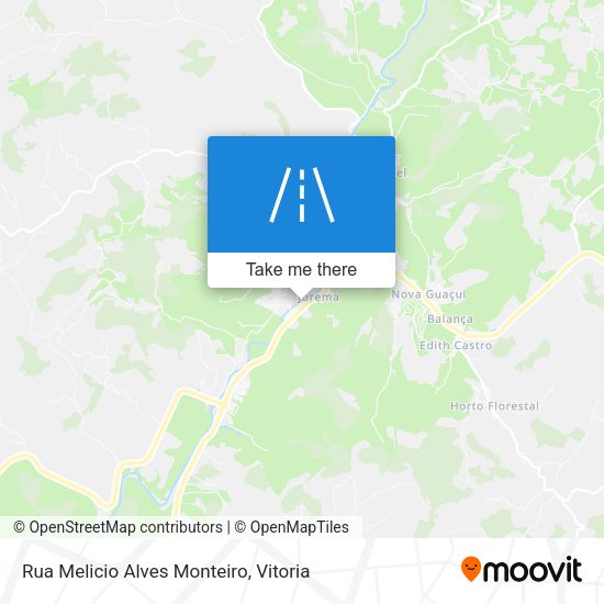 Rua Melicio Alves Monteiro map