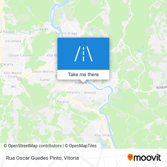 Rua Oscar Guedes Pinto map