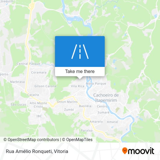 Rua Amélio Ronqueti map