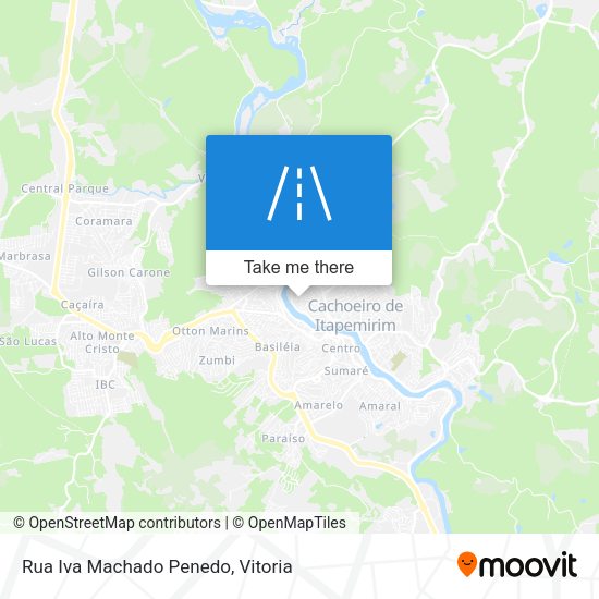 Rua Iva Machado Penedo map