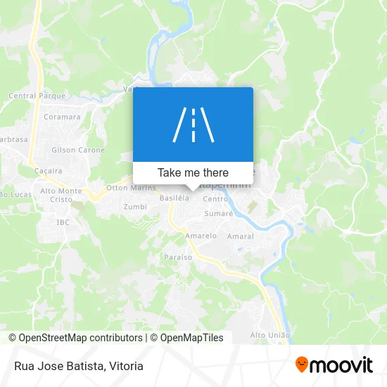 Rua Jose Batista map