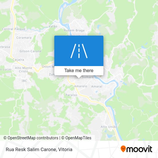 Rua Resk Salim Carone map