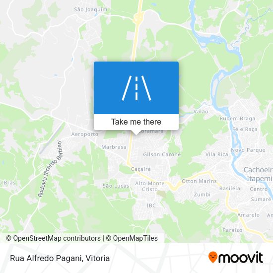Rua Alfredo Pagani map