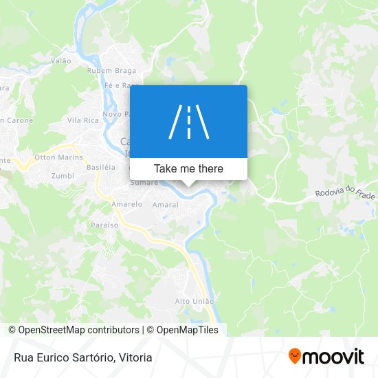 Rua Eurico Sartório map