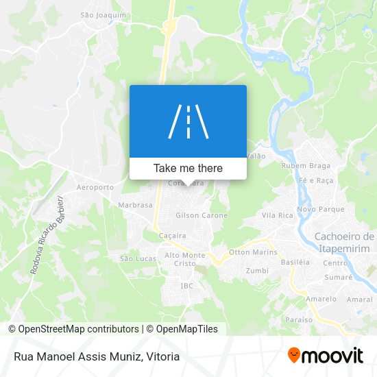 Rua Manoel Assis Muniz map