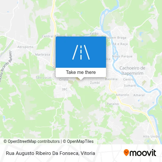Rua Augusto Ribeiro Da Fonseca map