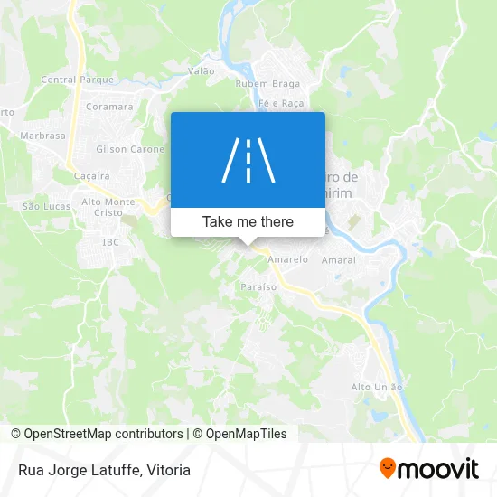 Rua Jorge Latuffe map