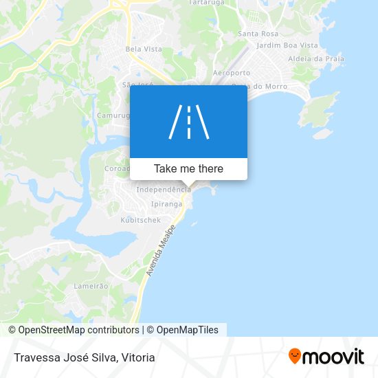 Travessa José Silva map