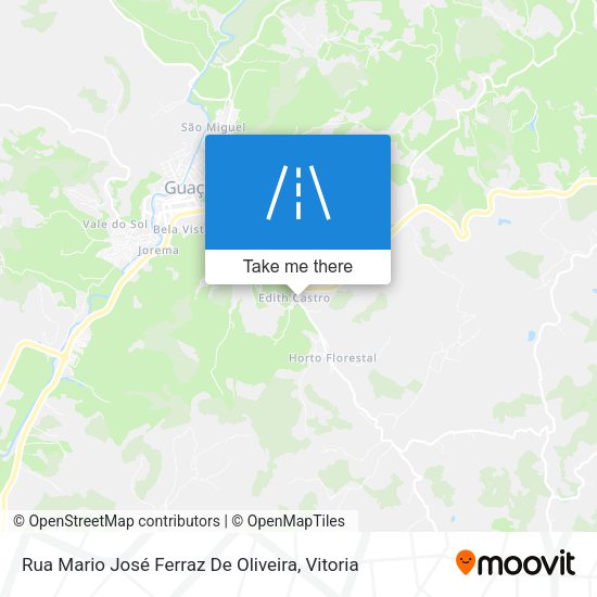 Rua Mario José Ferraz De Oliveira map
