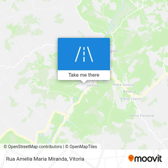 Rua Amelia Maria Miranda map