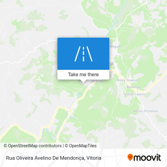 Rua Oliveira Avelino De Mendonça map