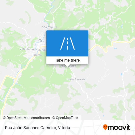 Rua João Sanches Gameiro map