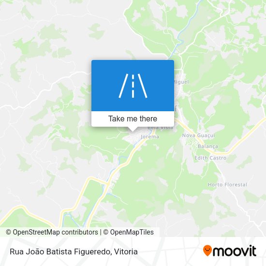 Rua João Batista Figueredo map