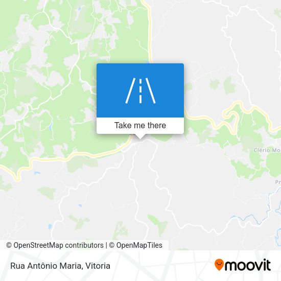 Rua Antônio Maria map