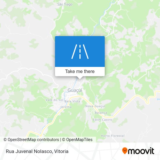 Rua Juvenal Nolasco map